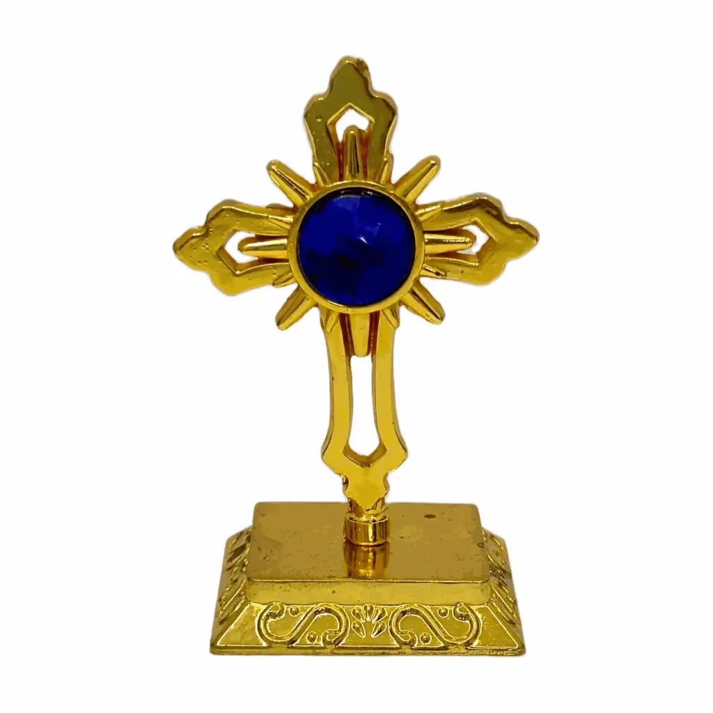 Elegant Blue Stone Car Cross